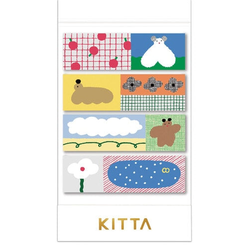 キングジム ちいさく持てる マスキングテープ HITOTOKI KITTA BASIC