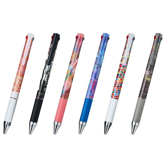 6種セット PILOT 0.4ｍｍ 3色ボールペン ジュースアップ3 × ヘラルボニー 数量限定