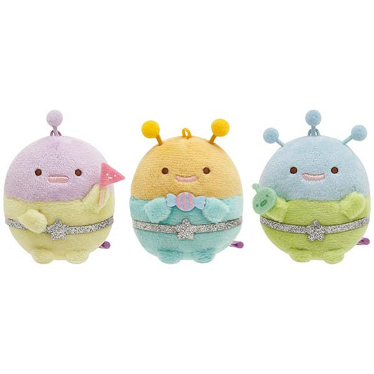 3種セット サンエックス すみっコぐらし てのりぬいぐるみ たぴ星人 MO09601